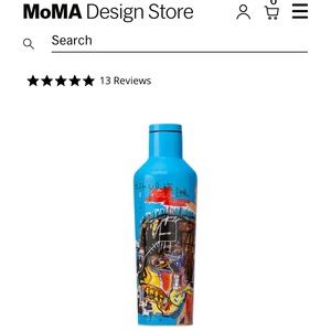 BNWT: MoMA Basquiat Corkcicle